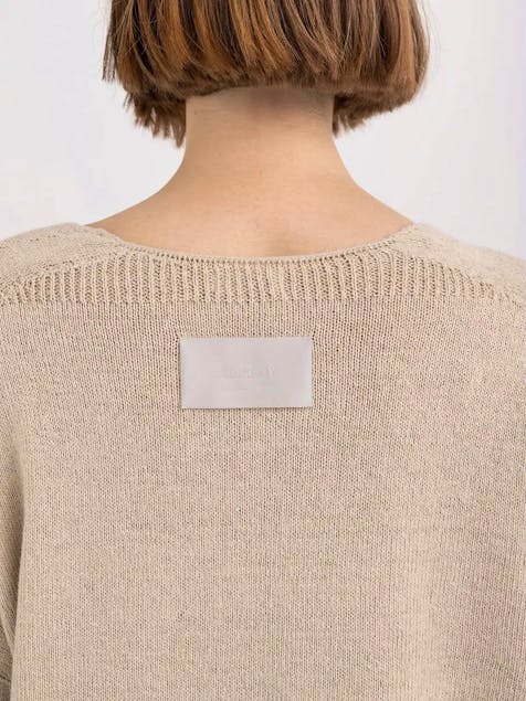 REPLAY - Cropped Sweater With V-Neck
