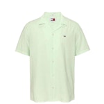 Linen Blend Camp Shirt