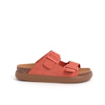 Noelle Chunky Coral Sandals