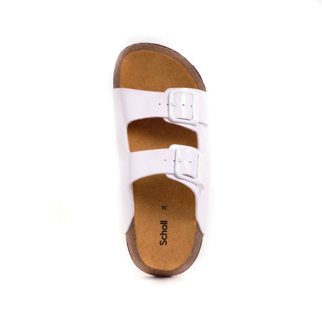 SCHOLL - Noelle 24 White Sandals