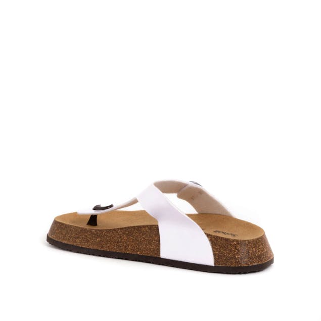 SCHOLL - White Anais 24 Sandals