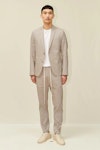 Classic Jacket In Linen Mix
