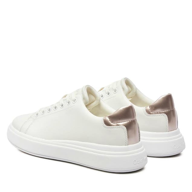 CALVIN KLEIN JEANS - Lace Up Leather Sneakers