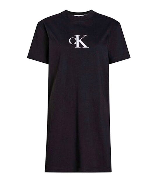 CALVIN KLEIN JEANS - Satin T-shirt Dress