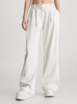 Straight Line Cotton Pants