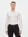 Tonal Structure Slim Shirt