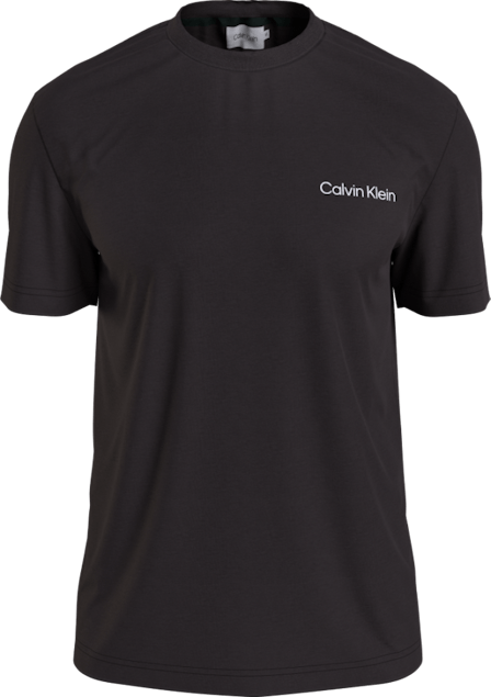 CALVIN KLEIN - Angled Back Logo T-shirt