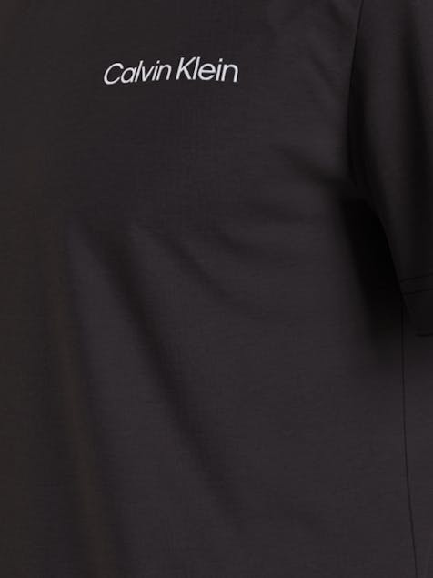 CALVIN KLEIN - Angled Back Logo T-shirt