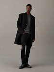 Fine Wool Blend Coat