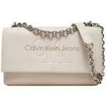 Sculpted Flap Crossbody Bag