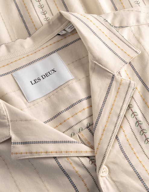 LES DEUX - Leo Embroidery SS Shirt