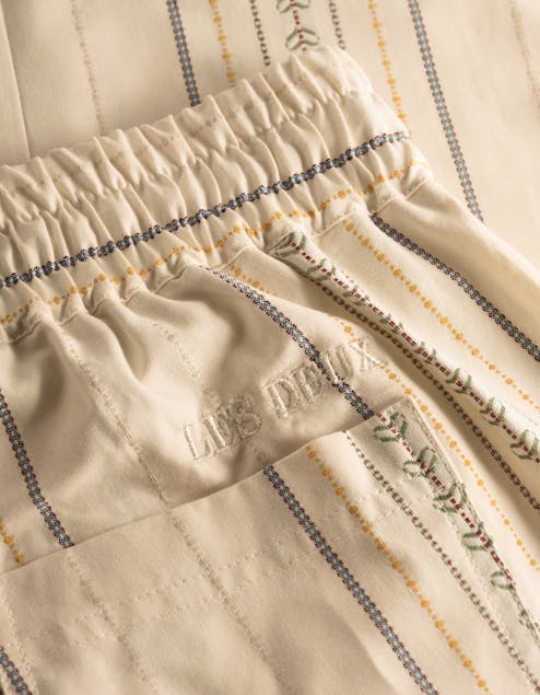 LES DEUX - Porter Embroidery Pants