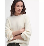 Rib Stitch Crew Knitted Jumper