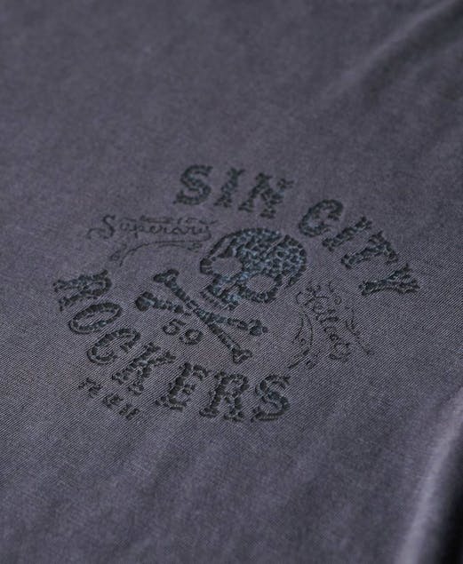 SUPERDRY - D2 Ovin Retro Rocker Graphic T Shirt