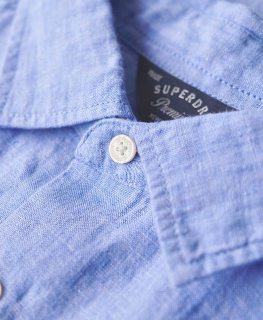 SUPERDRY - Stud Casual Linen Shirt