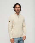 Jacob Cable Knit Half Zip