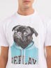REPLAY - T-shirt With Pug Print