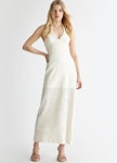 Long Macrame Lace Dress
