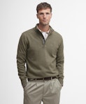 Pima Cotton Half Zip Knitted Jumber