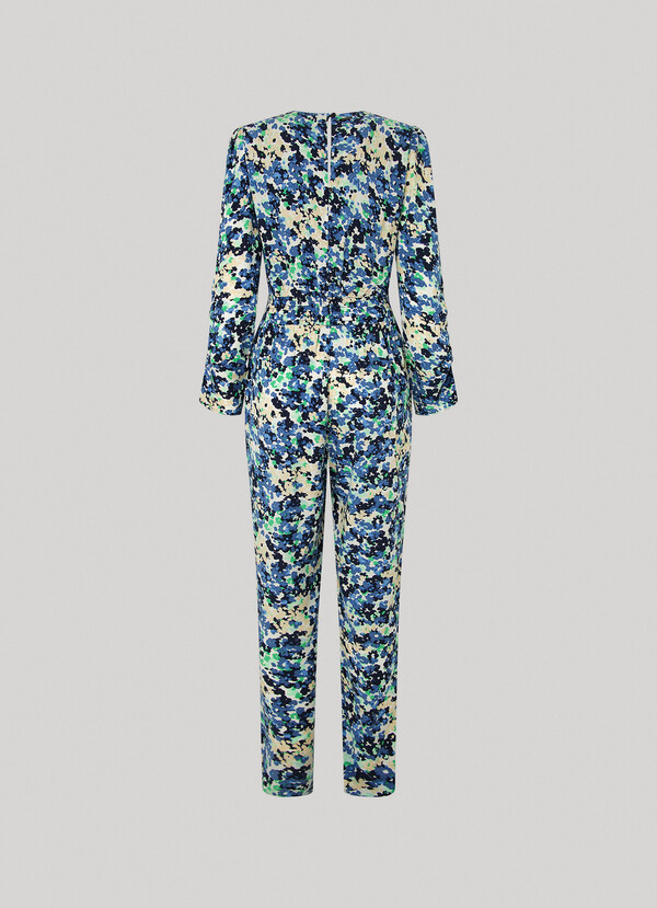 PEPE JEANS - Long Floral Print Jumpsuit
