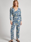 Long Floral Print Jumpsuit