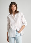 Relaxed Fit Cotton And Linen Shirt