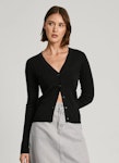 Ribbed Knit Cardigan