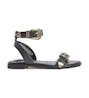 PEPE JEANS - Mady Rock Leather Sandal