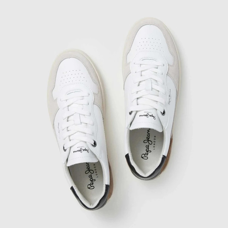 PEPE JEANS - Drop 2 Camden Nature Cupsole Sneakers