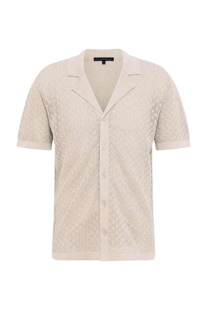DRYKORN - Knitted Shirt With Camp Collar