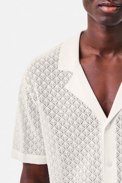 DRYKORN - Knitted Shirt With Camp Collar