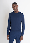 Sweater Regular Fit In Wool Blend Yarn