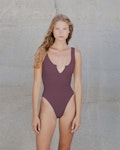 Swimwear Op Ava Grape