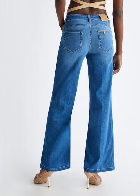 LIU JO - High-waisted super-flared jeans