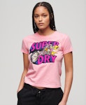 D3 Ovin Neon Motor Graphic Fitted Tee