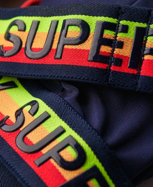 SUPERDRY - D2 Ovin Logo Triangle Bikini Top