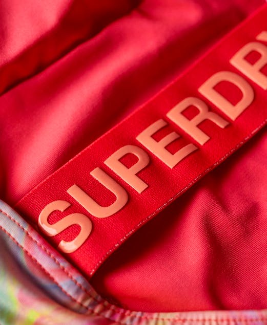 SUPERDRY - D3 Sdcd Print Scoop Back Swimsuit