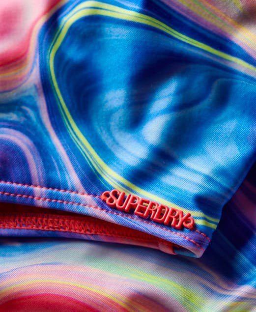 SUPERDRY - D3 Sdcd Print Scoop Back Swimsuit