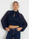 Bianca Pleated Blouse