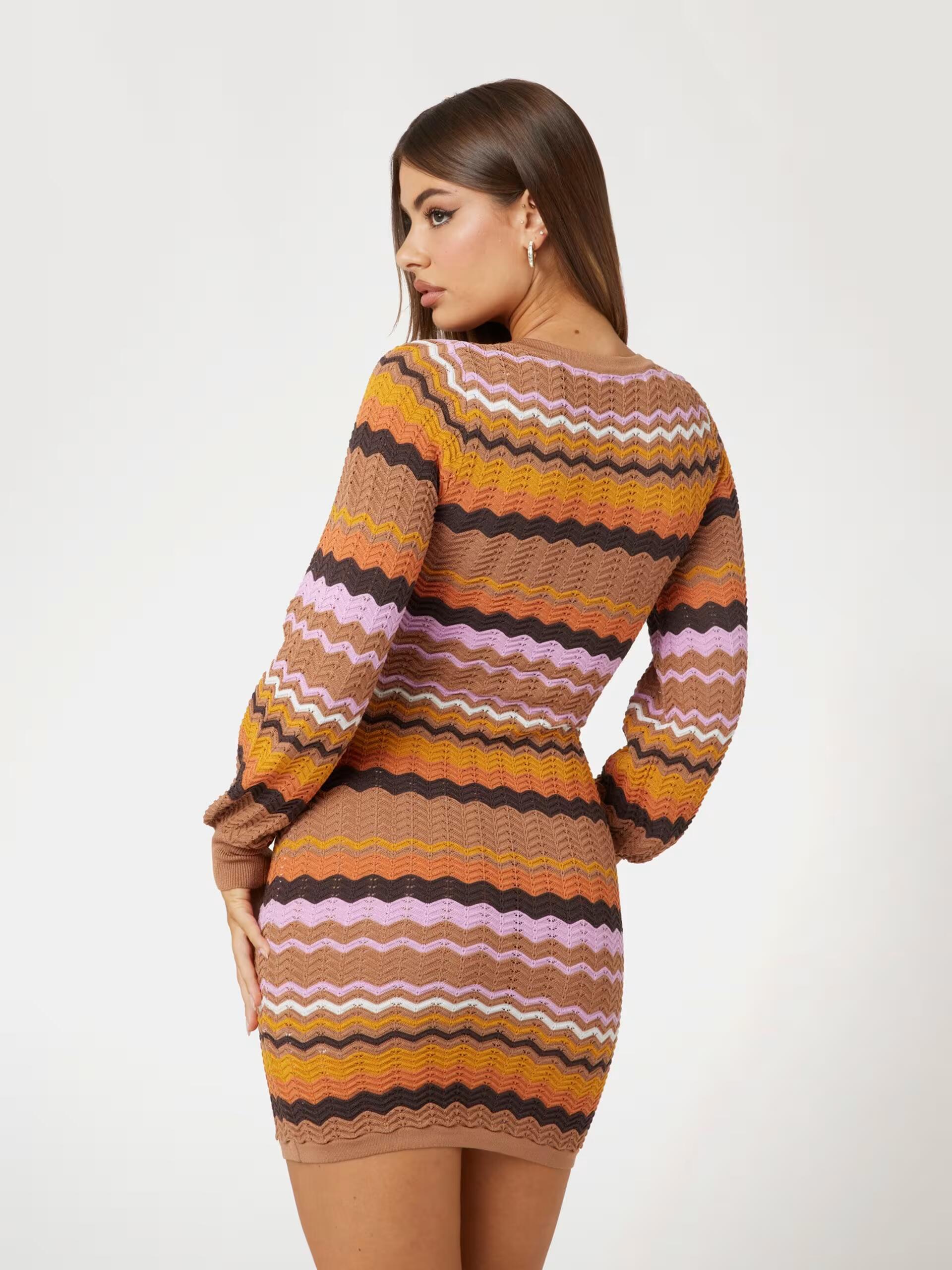 GUESS - Virginia Chevron Dress