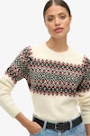 Fairisle Pattern Crew Jumper