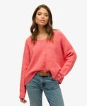 Oversized V Neck Jumper