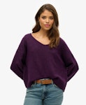 Oversized V Neck Jumper