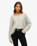 Oversized V Neck Jumper