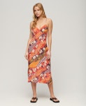 D2 Ovin Printed Midi Slip Cami Dress