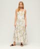 SUPERDRY - D2 Stud Woven Tiered Maxi Dress