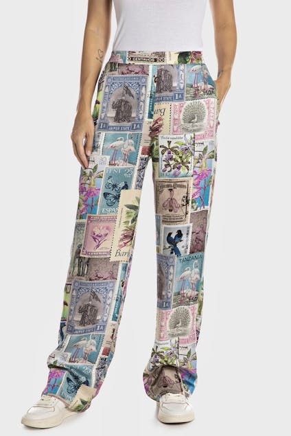 REPLAY - Women's Trousers With Pattern