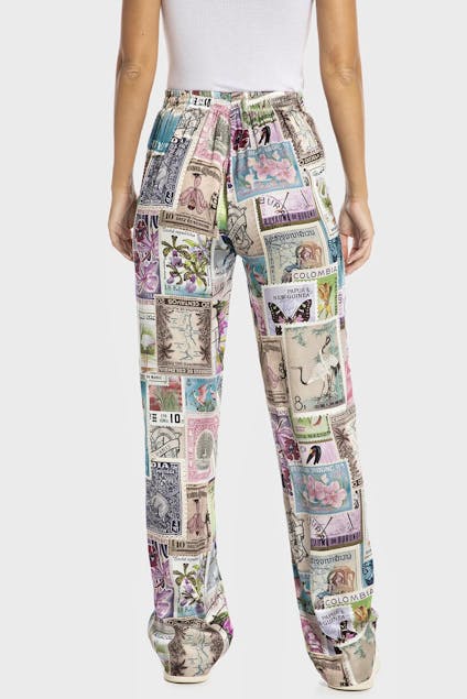REPLAY - Women's Trousers With Pattern