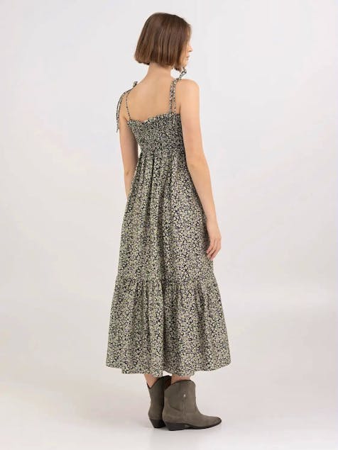 REPLAY - Long Dress With All-Over Print