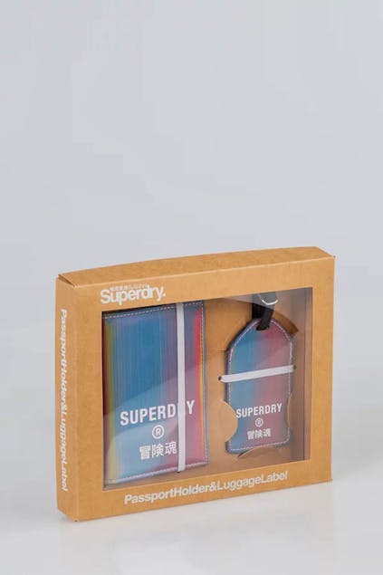 SUPERDRY - Passport Holder & Luggage Set
